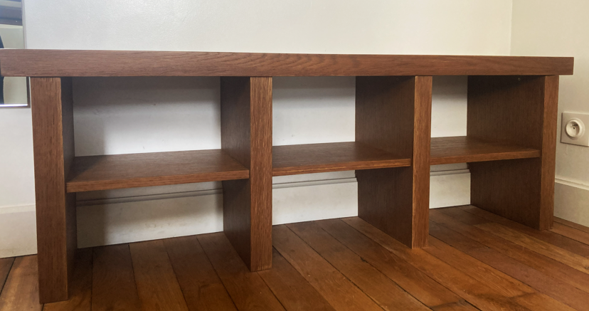 Banc en bois sur mesure